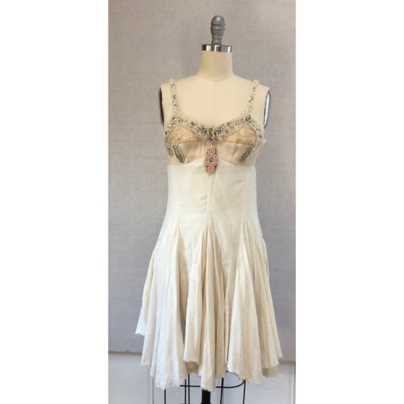 Free People Dresses & Skirts - Free People Beaded Fairy Dress - 2